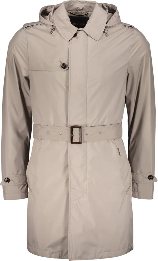 Moorer Prez trench coat