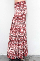 Thumbnail for your product : Blu Moon Almost Famous Skirt in Caribbean Tribal