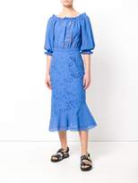 Thumbnail for your product : Saloni embroidered floral dress