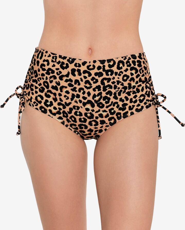 Plus Size Plus Size Twist Front Midkini & Side Shirred High Waist Set – The Beach Company