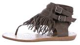 Thumbnail for your product : Juicy Couture Suede Fringe Sandals