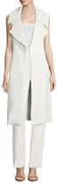 Thumbnail for your product : Cushnie Lux Stretch Cady Wide Lapel Midi Vest