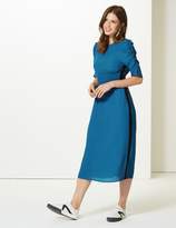 Thumbnail for your product : Marks and Spencer Half Sleeve Waisted Midi Dress