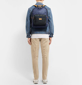 Thumbnail for your product : Paul Smith Leather-Trimmed Two-Tone Shell Backpack