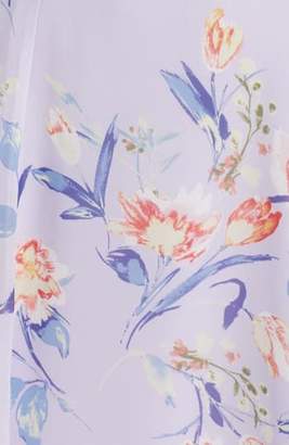 Leith Corset Floral Print Minidress