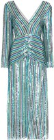 Thumbnail for your product : Rixo Emmy sequinned midi dress