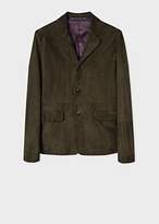 Thumbnail for your product : Paul Smith Men's Dark Green Suede Jacket