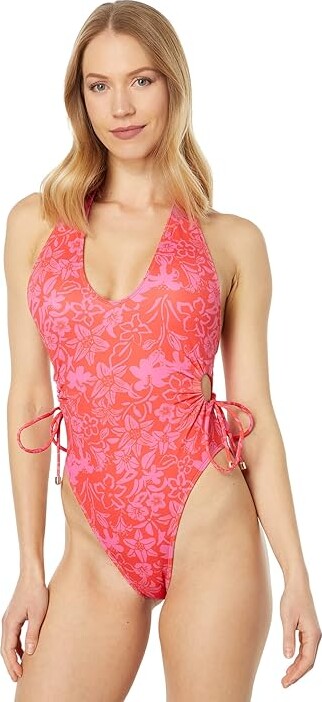 Tropical Floral One-piece Swimsuit