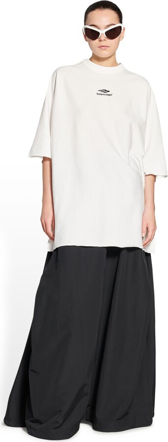 Balenciaga 3B Sports Icon Flat T-Shirt Oversized - ShopStyle