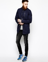Thumbnail for your product : ASOS Mac With Funnel Neck