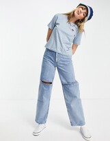 Thumbnail for your product : Element Paula cropped t-shirt in blue