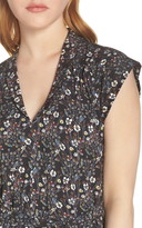 Thumbnail for your product : French Connection Hallie Cap Sleeve Floral Print Dress