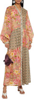 Thumbnail for your product : Anjuna Luella Patchwork Printed Cotton-voile Maxi Dress