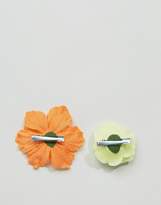 Thumbnail for your product : ASOS Pack of 2 Oversize Flower Hair Clips