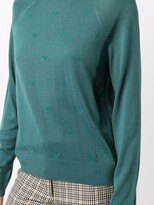 Thumbnail for your product : Emporio Armani Logo-Embroidered Jumper