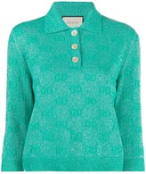 Thumbnail for your product : Gucci GG sparkling cropped polo shirt