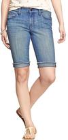 Thumbnail for your product : Old Navy Women's The Sweetheart Denim Bermudas (11")