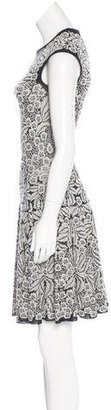 Alexander McQueen Knit Floral Dress