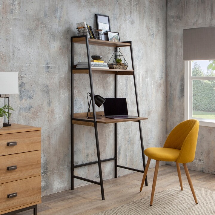 Dunelm Fulton Ladder Desk Brown and Grey ShopStyle