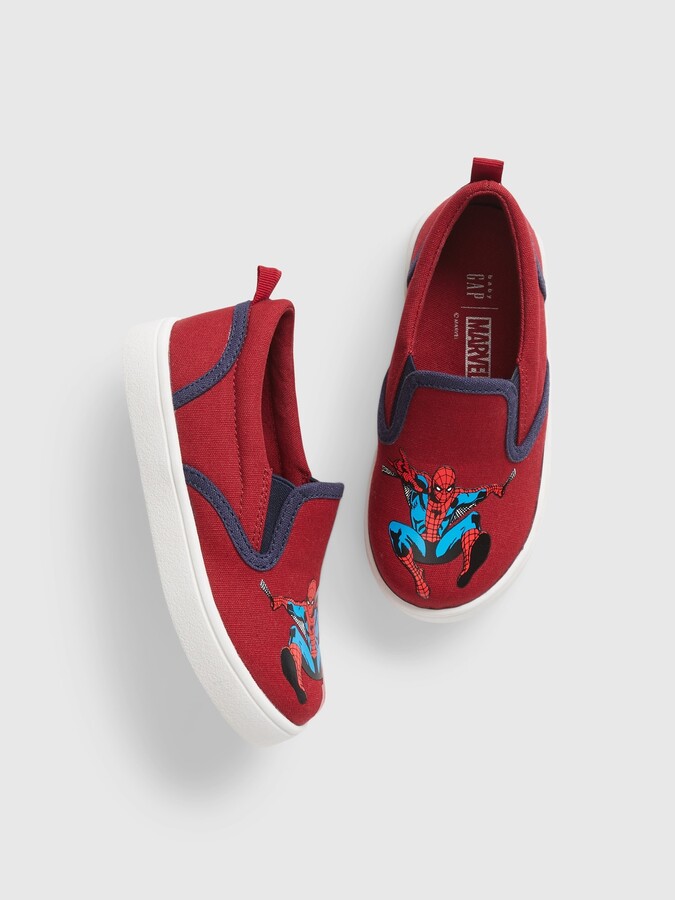 Gap babyGap | Marvel Slip-on Sneakers - ShopStyle Boys' Shoes