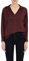 Thumbnail for your product : Masscob Women's Pleated Silk Satin Blouse