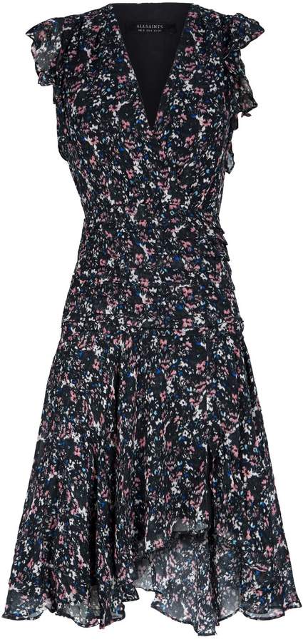 all saints caris sketch dress