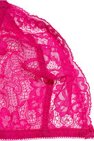 Thumbnail for your product : Deborah Marquit Giardino di Fiori lace soft-cup bra
