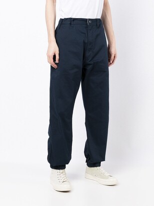 Izzue High-Waisted Slouchy Trousers