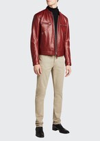 Thumbnail for your product : Tom Ford Leather Racer Jacket