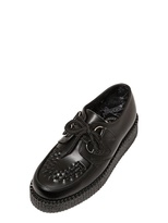 Thumbnail for your product : Underground 35mm Leather Creeper Lace-Up Shoes