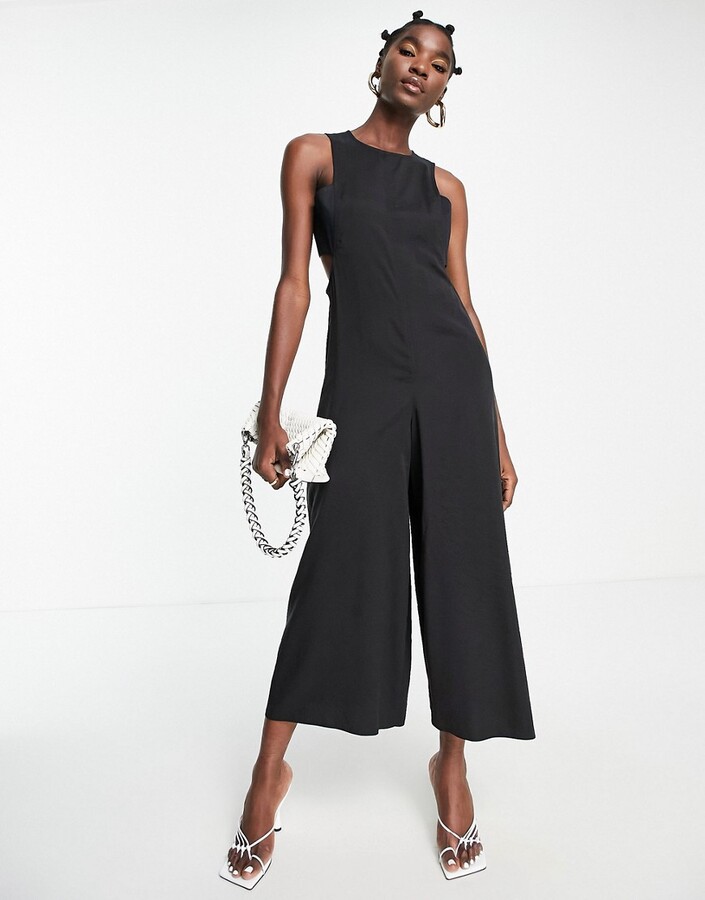 Topshop Women's Black Jumpsuits & Rompers on Sale with Cash Back | ShopStyle