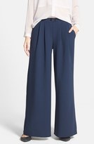 Thumbnail for your product : Lily White Wide Leg Pants (Juniors)