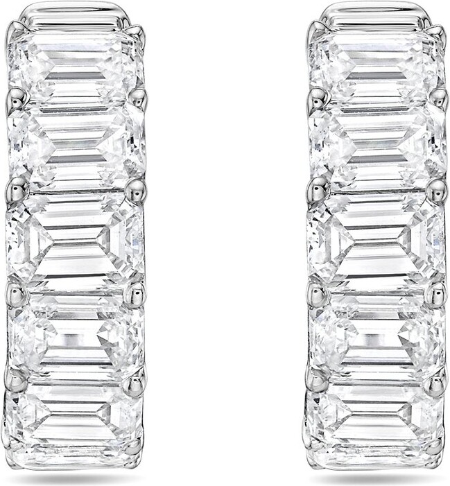 Diana M Lab Grown Diamonds Diana M. 14K 3.00 Ct. Tw. Lab-Grown Diamond Hoop Earrings