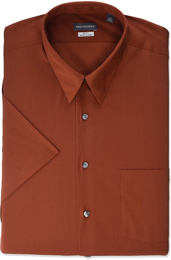 Van Heusen Orange Men's Shirts | Shop 