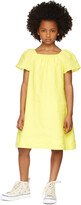Thumbnail for your product : Bonpoint Kids Yellow Ariel Dress