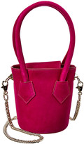 Thumbnail for your product : Salar Milano Celia Suede Bucket Bag