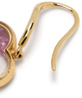 Thumbnail for your product : Aurélie Bidermann 18kt yellow gold ruby Chivor drop earrings