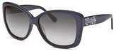 Thumbnail for your product : Just Cavalli Women's Square Blue Sunglasses