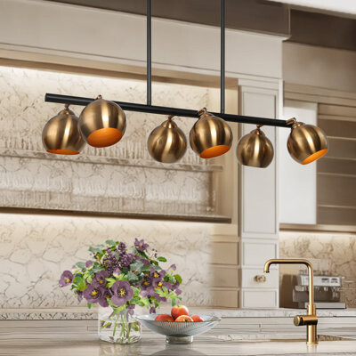 Mercer41 Christobal 6 - Light Statement Modern Linear Pendant