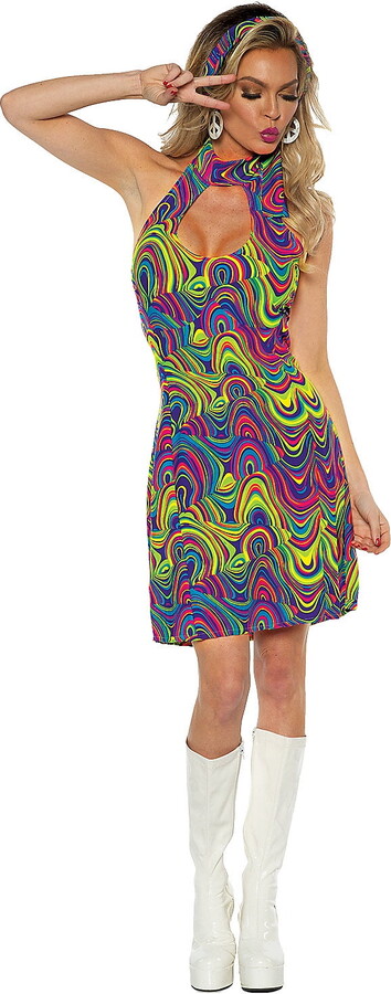 Underwraps Womens Glow Costume – Size X Small