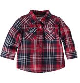 Thumbnail for your product : Levi's western plaid button-down shirt - baby