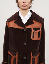 Thumbnail for your product : Vestiaire Collective Pre-loved Prada caban cotton-corduroy jacket