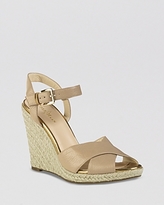 Thumbnail for your product : Cole Haan Peep Toe Platform Espadrille Wedge Sandals - Hart