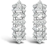 Thumbnail for your product : Pragnell RockChic diamond three-row hoop earrings