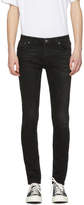 Thumbnail for your product : Nudie Jeans Black Skinny Lin Jeans