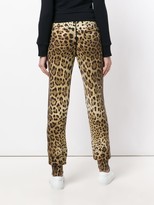 Thumbnail for your product : Dolce & Gabbana Leopard Print Track Pants