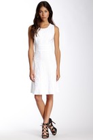 Thumbnail for your product : Donna Morgan Embroidered Cutout Back Dress