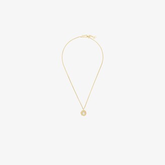 Joanna Laura Constantine Gold-Plated Wave Crystal Pendant Necklace