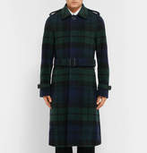 Thumbnail for your product : Burberry Black Watch Checked Wool and Cashmere-Blend Coat
