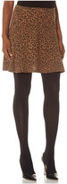 Thumbnail for your product : The Limited Leopard Print Skater Skirt